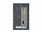 Набор Parker Jotter Core Stainless Steel GT: ручка шариковая, ручка перьевая с логотипом в Волгограде заказать по выгодной цене в кибермаркете AvroraStore