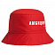Панама «Амбиции», красная с логотипом в Волгограде заказать по выгодной цене в кибермаркете AvroraStore