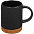 Кружка Corky, черная с логотипом в Волгограде заказать по выгодной цене в кибермаркете AvroraStore