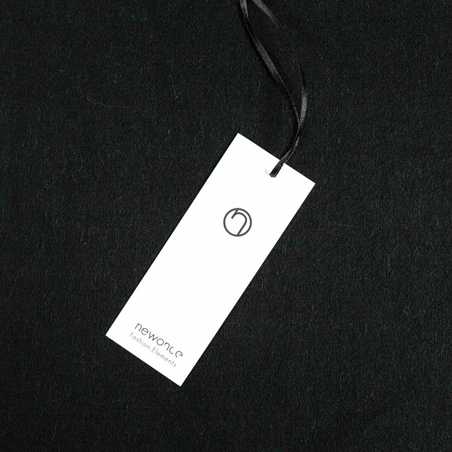 Шарф Noble, черный с логотипом в Волгограде заказать по выгодной цене в кибермаркете AvroraStore