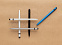 Металлическая ручка-стилус Slim, серый с логотипом в Волгограде заказать по выгодной цене в кибермаркете AvroraStore