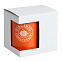 Коробка для кружки с окошком, белая с логотипом в Волгограде заказать по выгодной цене в кибермаркете AvroraStore
