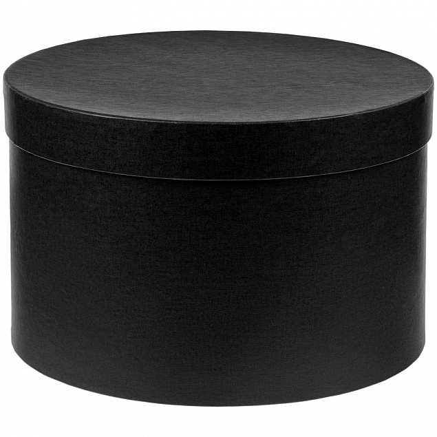 Коробка Hatte, черная с логотипом в Волгограде заказать по выгодной цене в кибермаркете AvroraStore