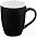 Кружка Bright Tulip, матовая, черная с фиолетовым с логотипом в Волгограде заказать по выгодной цене в кибермаркете AvroraStore