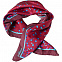 Платок Tourbillon Silk, бордовый с логотипом в Волгограде заказать по выгодной цене в кибермаркете AvroraStore