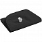Надувная подушка под шею в чехле Sleep, черная с логотипом в Волгограде заказать по выгодной цене в кибермаркете AvroraStore