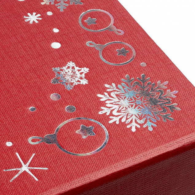 Коробка Frosto, S, красная с логотипом в Волгограде заказать по выгодной цене в кибермаркете AvroraStore