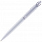 Ручка шариковая Bento, белая с логотипом в Волгограде заказать по выгодной цене в кибермаркете AvroraStore