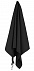 Полотенце Atoll Large, черное с логотипом в Волгограде заказать по выгодной цене в кибермаркете AvroraStore