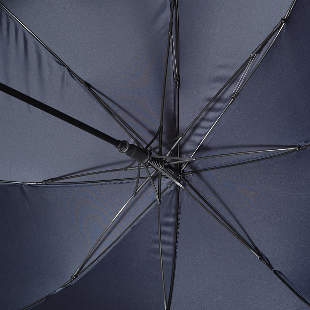 Зонт-трость Dune, черный с логотипом в Волгограде заказать по выгодной цене в кибермаркете AvroraStore