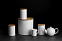 Емкость для хранения чая Embossed, белая с логотипом в Волгограде заказать по выгодной цене в кибермаркете AvroraStore
