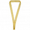 Лента для медали с пряжкой Ribbon, золотистая с логотипом в Волгограде заказать по выгодной цене в кибермаркете AvroraStore