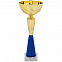 Кубок Kudos, большой, синий с логотипом в Волгограде заказать по выгодной цене в кибермаркете AvroraStore