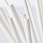Белая бумажная трубочка , размер 197*6 мм, белая (100 шт в бумажной упаковке) с логотипом в Волгограде заказать по выгодной цене в кибермаркете AvroraStore