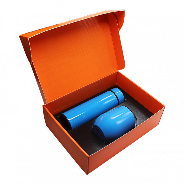 Набор Hot Box C B, голубой с логотипом в Волгограде заказать по выгодной цене в кибермаркете AvroraStore