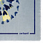 Платок Madeleine, голубой с логотипом в Волгограде заказать по выгодной цене в кибермаркете AvroraStore
