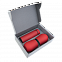 Набор Hot Box CS2 grey (красный) с логотипом в Волгограде заказать по выгодной цене в кибермаркете AvroraStore