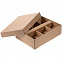 Коробка Sideboard, крафт с логотипом в Волгограде заказать по выгодной цене в кибермаркете AvroraStore