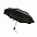 Автоматический противоштормовой зонт Vortex - Черный AA с логотипом в Волгограде заказать по выгодной цене в кибермаркете AvroraStore