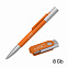 Набор ручка "Clas" + флеш-карта "Vostok" 8 Гб в футляре, покрытие soft touch с логотипом в Волгограде заказать по выгодной цене в кибермаркете AvroraStore