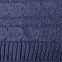 Плед VELVILJE MINI, темно-синий, шерсть 30%, акрил 70%, 120*170 см с логотипом в Волгограде заказать по выгодной цене в кибермаркете AvroraStore