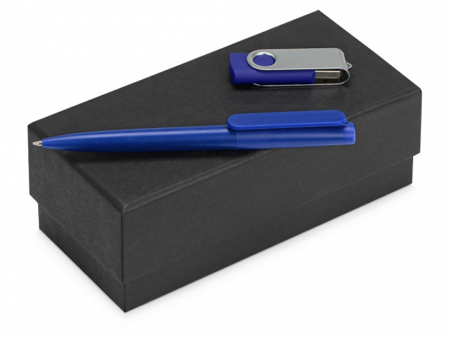 Подарочный набор Qumbo с ручкой и флешкой с логотипом в Волгограде заказать по выгодной цене в кибермаркете AvroraStore