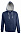 Толстовка мужская Soul men 290 с контрастным капюшоном, ярко-синяя с логотипом в Волгограде заказать по выгодной цене в кибермаркете AvroraStore