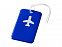 Бирка для багажа Voyage, синий с логотипом в Волгограде заказать по выгодной цене в кибермаркете AvroraStore