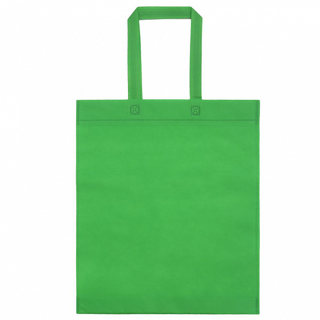 Сумка для покупок Span 70, зеленая с логотипом в Волгограде заказать по выгодной цене в кибермаркете AvroraStore