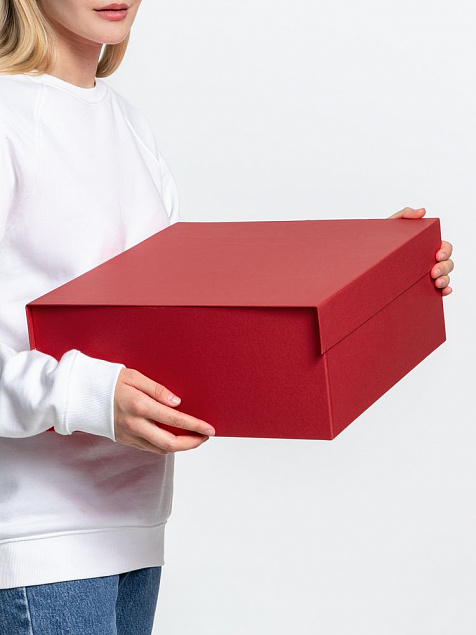 Коробка My Warm Box, красная с логотипом в Волгограде заказать по выгодной цене в кибермаркете AvroraStore