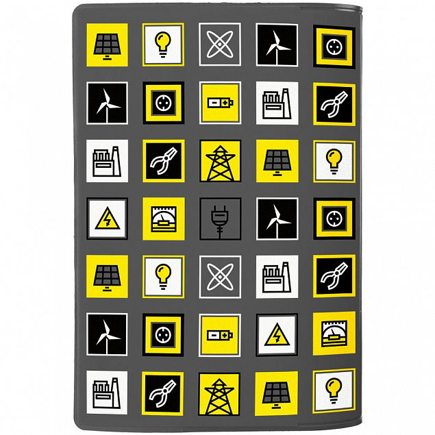 Обложка для паспорта Industry, энергетика с логотипом в Волгограде заказать по выгодной цене в кибермаркете AvroraStore