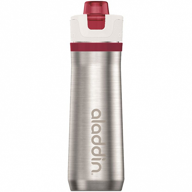 Бутылка для воды Active Hydration 600, красная с логотипом в Волгограде заказать по выгодной цене в кибермаркете AvroraStore