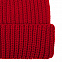 Шапка Nordvik, красная с логотипом в Волгограде заказать по выгодной цене в кибермаркете AvroraStore