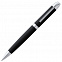 Ручка шариковая Razzo Chrome, черная с логотипом в Волгограде заказать по выгодной цене в кибермаркете AvroraStore