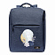 Рюкзак для ноутбука Conveza, синий/серый с логотипом в Волгограде заказать по выгодной цене в кибермаркете AvroraStore