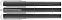 Шариковая ручка с гелевыми черн с логотипом в Волгограде заказать по выгодной цене в кибермаркете AvroraStore