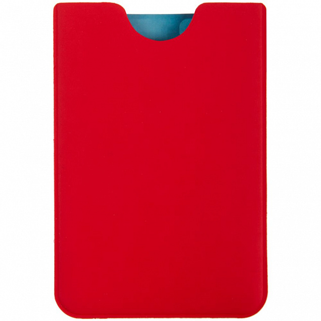 Чехол для карточки Dorset, красный с логотипом в Волгограде заказать по выгодной цене в кибермаркете AvroraStore