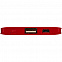 Внешний аккумулятор Easy Trick, 4000 мАч, красный с логотипом в Волгограде заказать по выгодной цене в кибермаркете AvroraStore