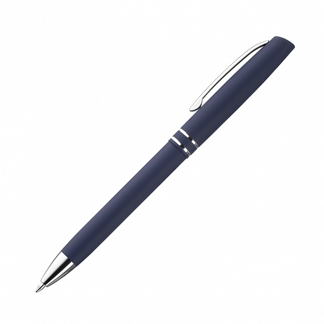 Шариковая ручка Consul, синяя с логотипом в Волгограде заказать по выгодной цене в кибермаркете AvroraStore