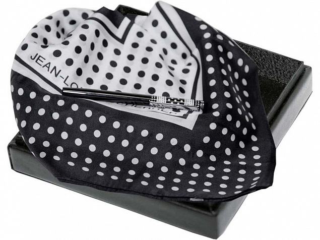 Набор: платок шелковый, ручка-роллер с логотипом в Волгограде заказать по выгодной цене в кибермаркете AvroraStore