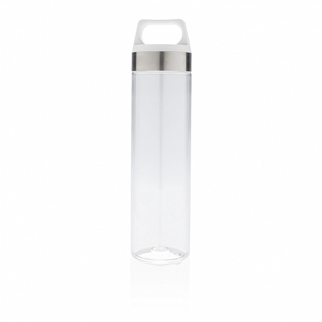Стильная бутылка для воды Tritan, белая с логотипом в Волгограде заказать по выгодной цене в кибермаркете AvroraStore