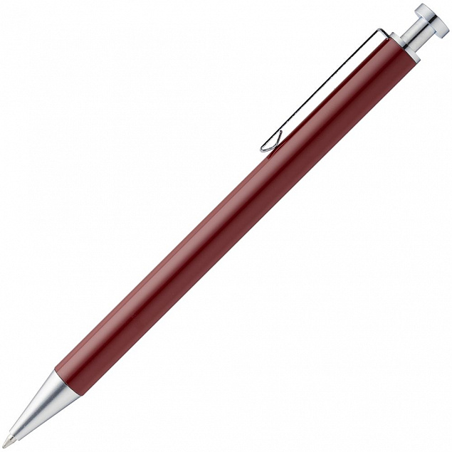 Ручка шариковая Attribute, коричневая с логотипом в Волгограде заказать по выгодной цене в кибермаркете AvroraStore