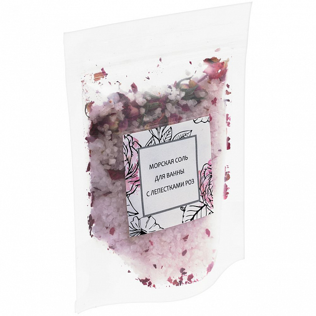 Соль для ванны Feeria, с розой с логотипом в Волгограде заказать по выгодной цене в кибермаркете AvroraStore