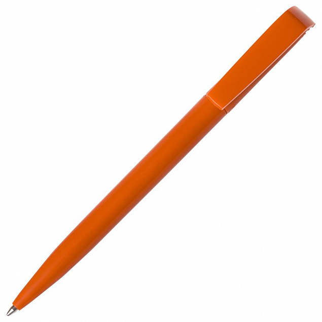 Ручка шариковая Flip, оранжевая с логотипом в Волгограде заказать по выгодной цене в кибермаркете AvroraStore
