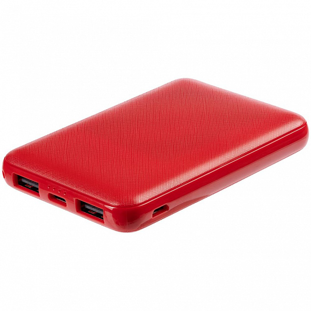 Внешний аккумулятор Uniscend Full Feel Type-C мАч, красный с логотипом в Волгограде заказать по выгодной цене в кибермаркете AvroraStore