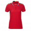 Рубашка поло StanRussianWomen Красный с логотипом в Волгограде заказать по выгодной цене в кибермаркете AvroraStore