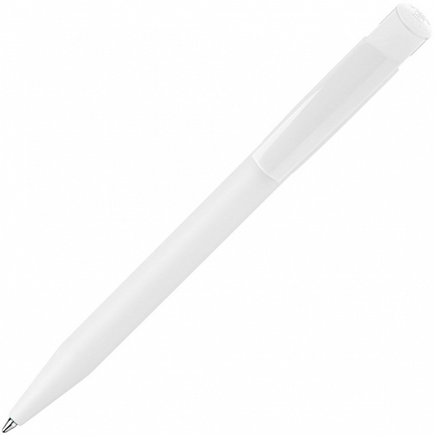 Ручка шариковая S45 ST, белая с логотипом в Волгограде заказать по выгодной цене в кибермаркете AvroraStore