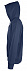 Толстовка мужская на молнии с капюшоном Seven Men 290, темно-синяя с логотипом в Волгограде заказать по выгодной цене в кибермаркете AvroraStore
