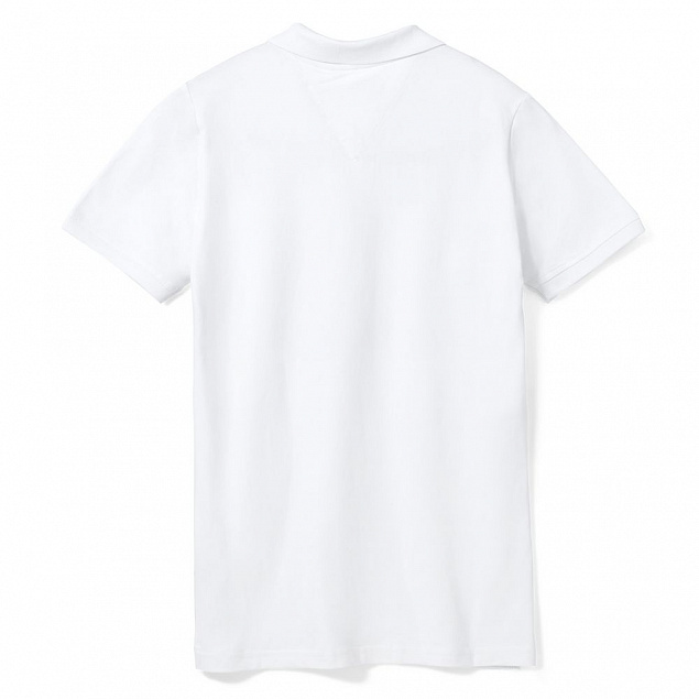 Рубашка поло женская Sunset, белая с логотипом в Волгограде заказать по выгодной цене в кибермаркете AvroraStore