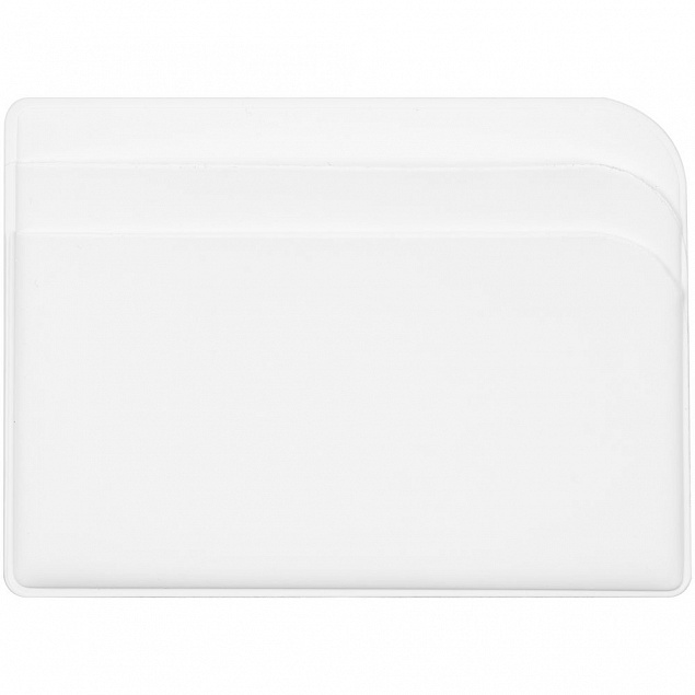 Чехол для карточек Dorset, белый с логотипом в Волгограде заказать по выгодной цене в кибермаркете AvroraStore